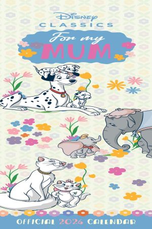 Disney For My Mum Slim Wall Calendar 2026