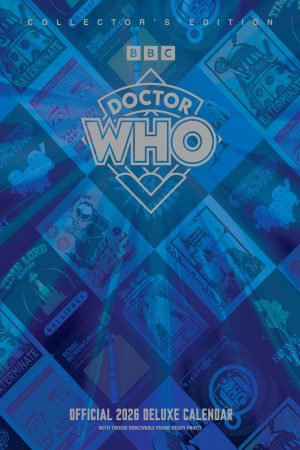 Doctor Who Classic 2026 A3 Deluxe Calendar