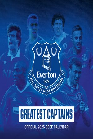 Official Everton 2026 Desk Easel Calendar
