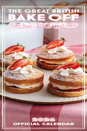 Great British Bake Off 2026 Slim Wall Calendar