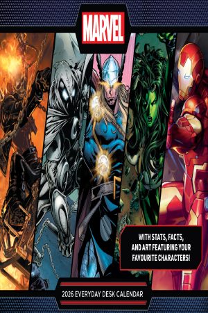 Marvel 2026 Desk Block Calendar