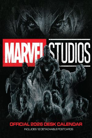 Marvel Desk Easel Calendar 2026