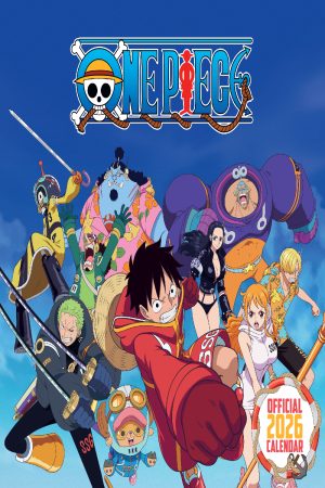 One Piece Anime Square Wall Calendar 2026