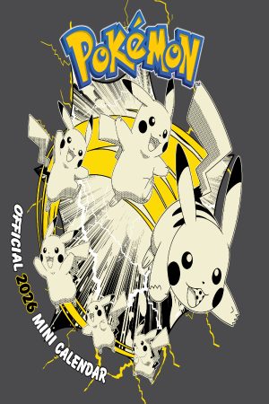 Pokemon Mini Wall Calendar 2026